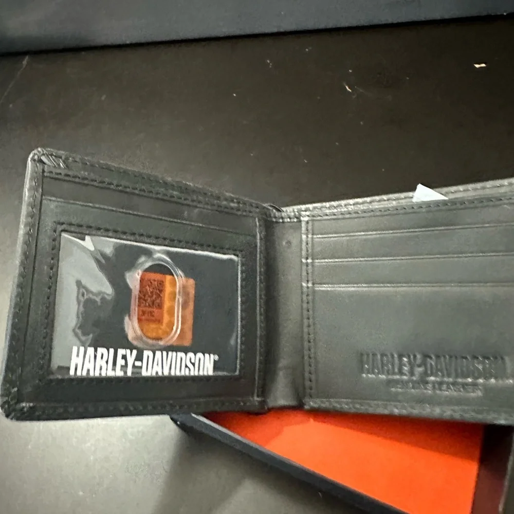 🆕Harley Davidson Bifold Leather Wallet